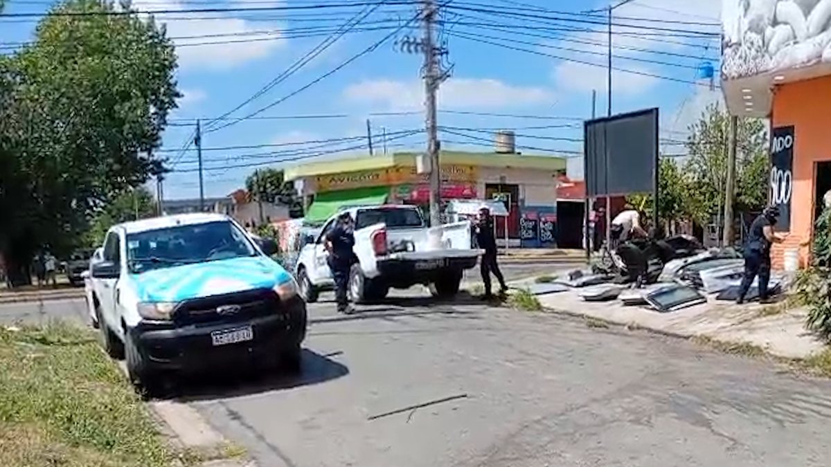 operativo policial en una carnicería terminó con el hallazgo de un desarmadero clandestino