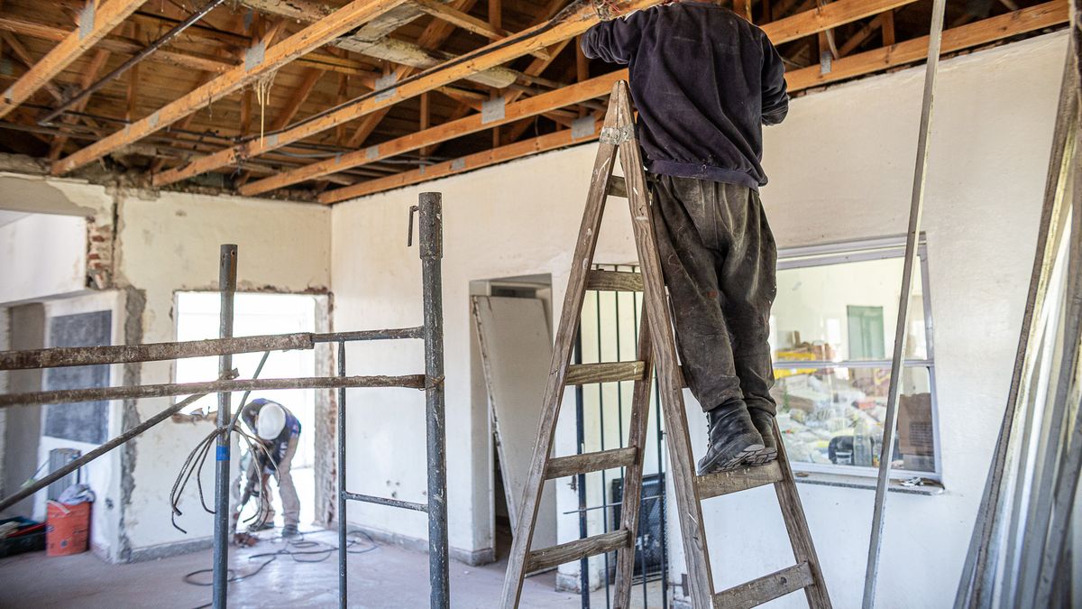 Avanzan las obras en la Escuela Agraria de Almirante Brown
