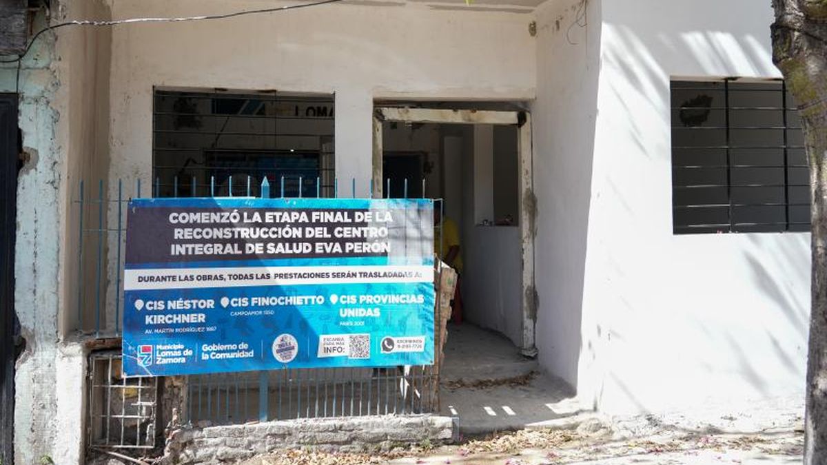 realizan refacciones en centro integral de la salud en Centenario